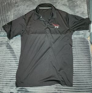 SpaceX Black Polo Shirt XL